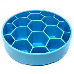 SodaPup Honeycomb Enrichment Bowl, material suave y lujoso, facilita limpieza y uso diario.