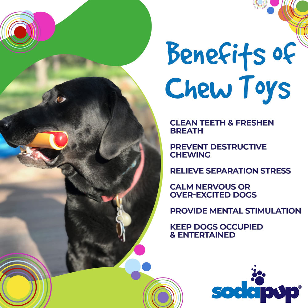 SodaPup Hot Dog: seguro y no tóxico, apto para lavavajillas.