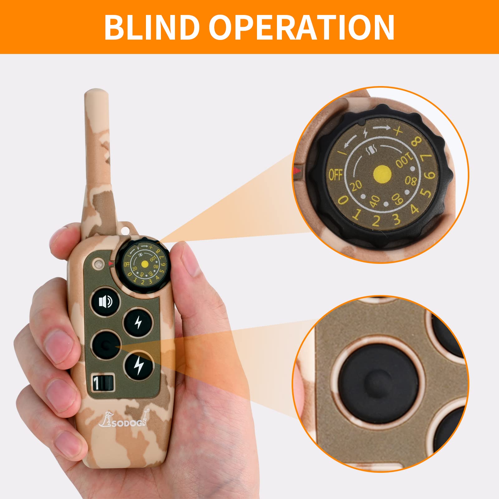 SODOG accesorios compactos para entrenamiento al aire.