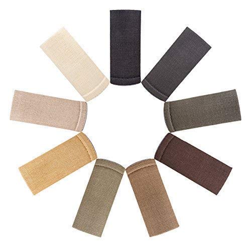 Sofa-Scratcher felt backing protects furniture while softening contact with legs.