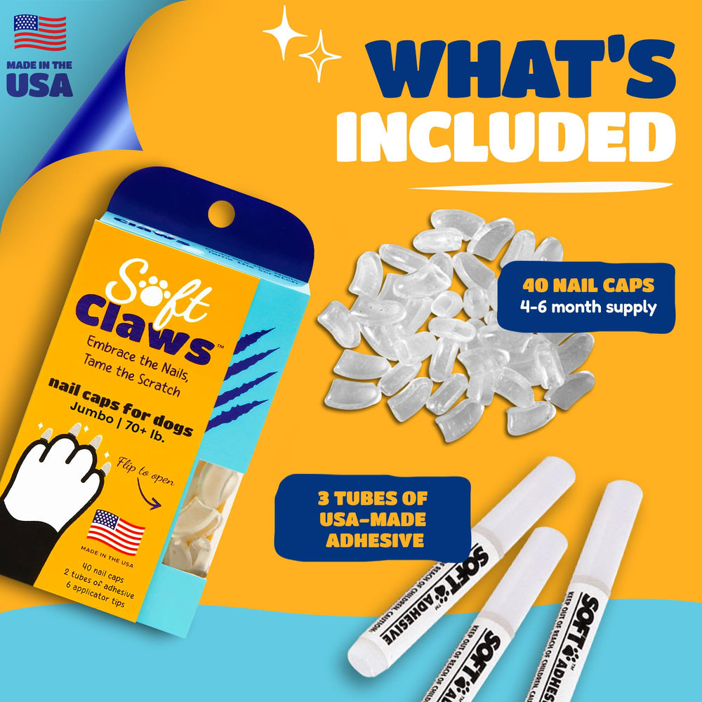 Soft Claws para perros grandes, tamaño 70 libras o más