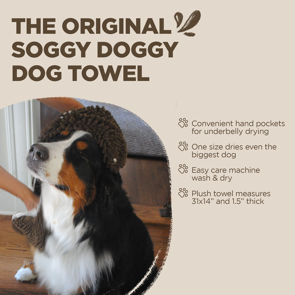 Soggy Doggy Doormat, base versátil para limpieza hogareña y secado.