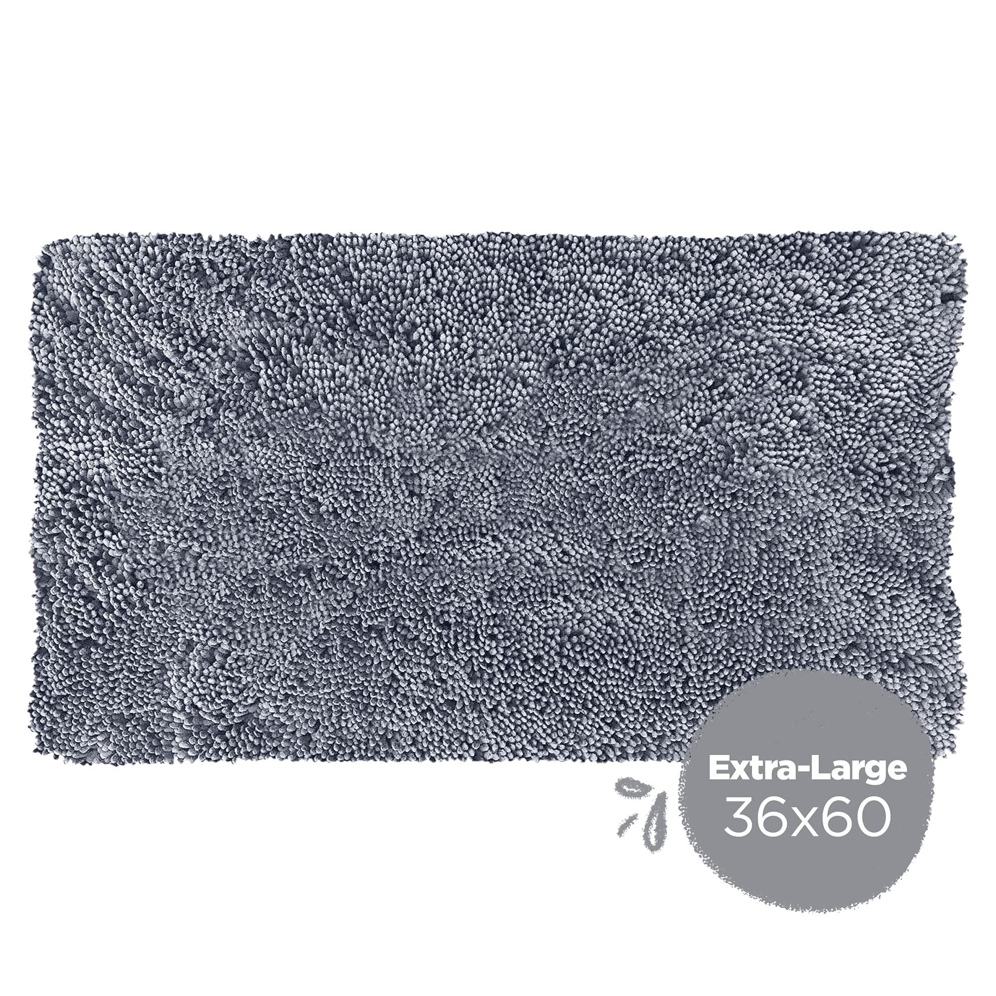 Soggy Doggy Doormat mantiene su forma gracias a su chenille duradera