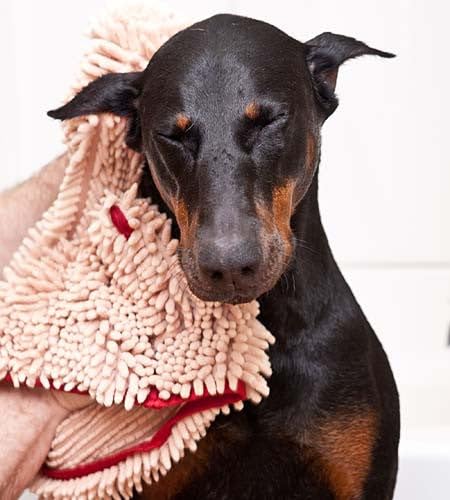 Soggy Doggy Super Shammy: bolsillos para secado, agarre seguro