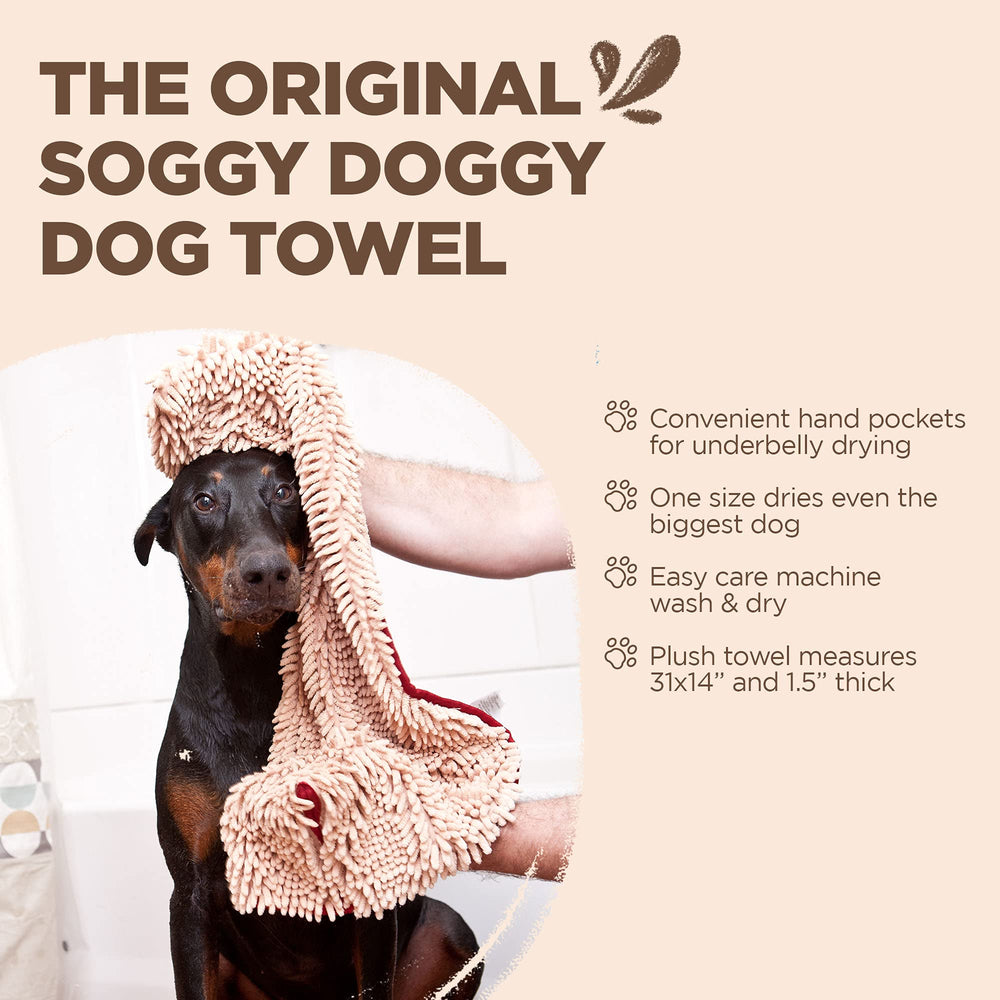 Soggy Doggy Super Shammy: uso como base en jaula para mayor comodidad