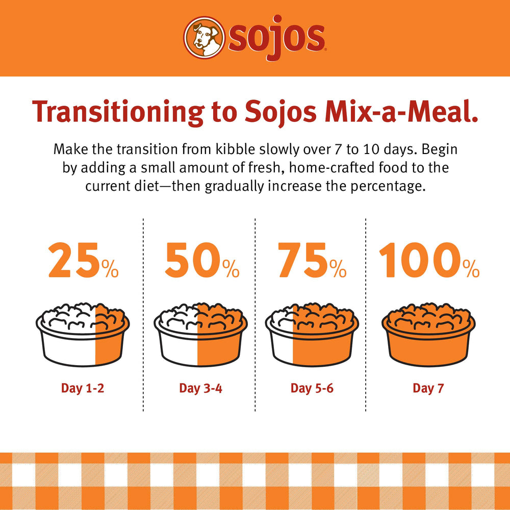 Sojos Mix-A-Meal: elaborado en EEUU con ingredientes de calidad.
