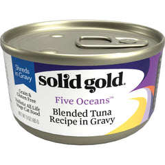 Solid Gold aderezo húmedo para croquetas de gato, más humedad