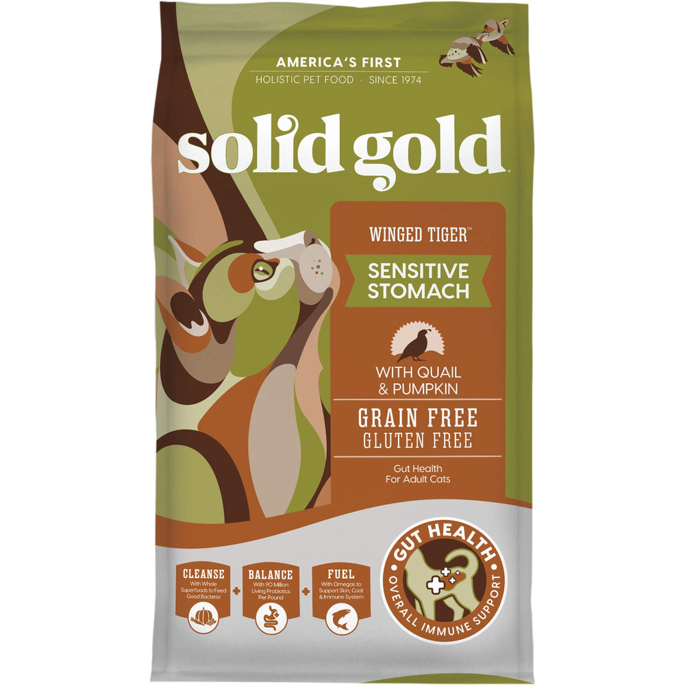 Solid Gold croquetas con codorniz, fuente de proteína magra.