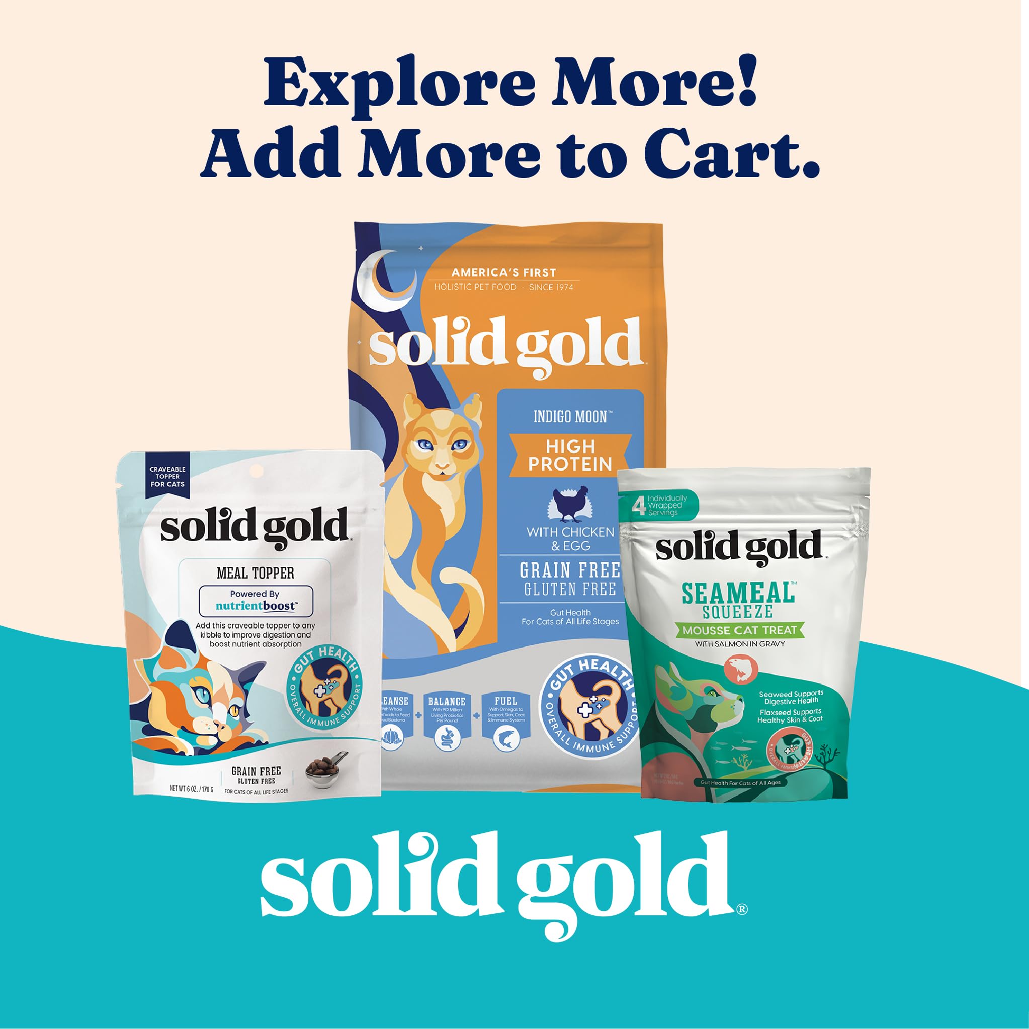 Solid Gold Five Oceans se puede servir como plato principal o complemento.