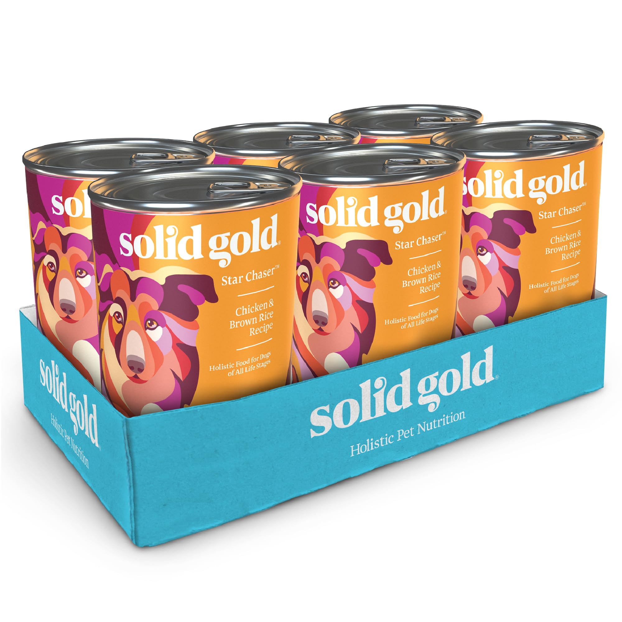 Solid Gold Lata pollo real: proteína de alta calidad para músculos y energía diaria.