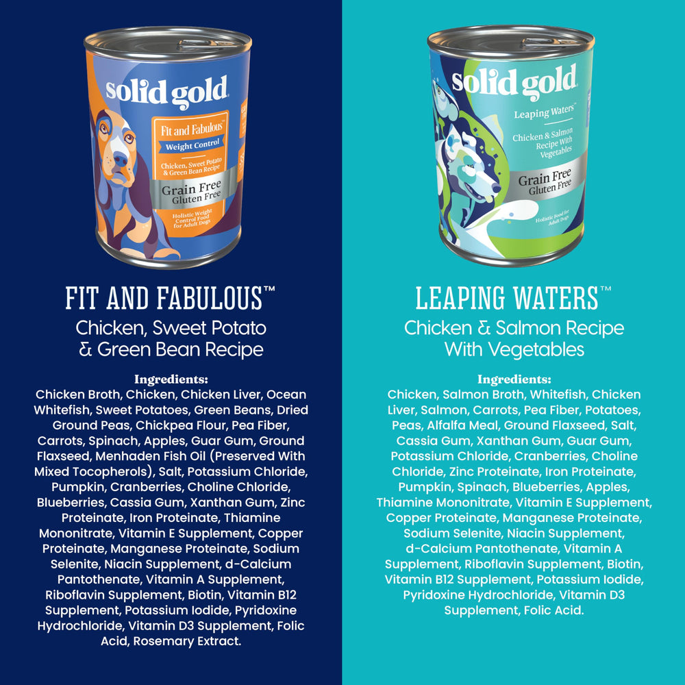 Solid Gold, momento de comida agradable para perros