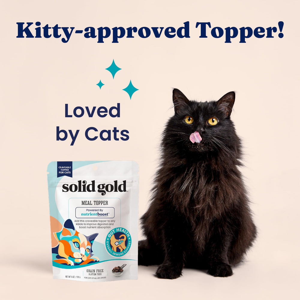 Solid Gold NutrientBoost ingredientes simples y sin cereales para dietas sensibles.