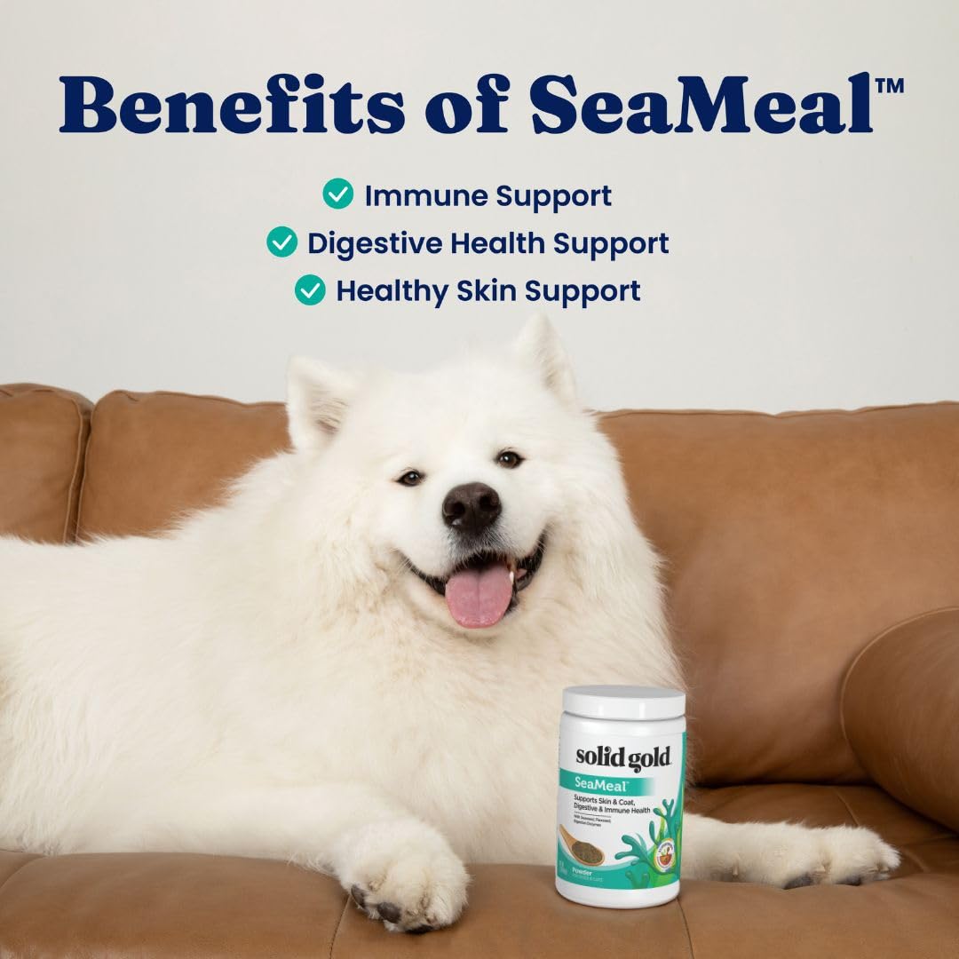Solid Gold SeaMeal piel y pelaje con omega-3.