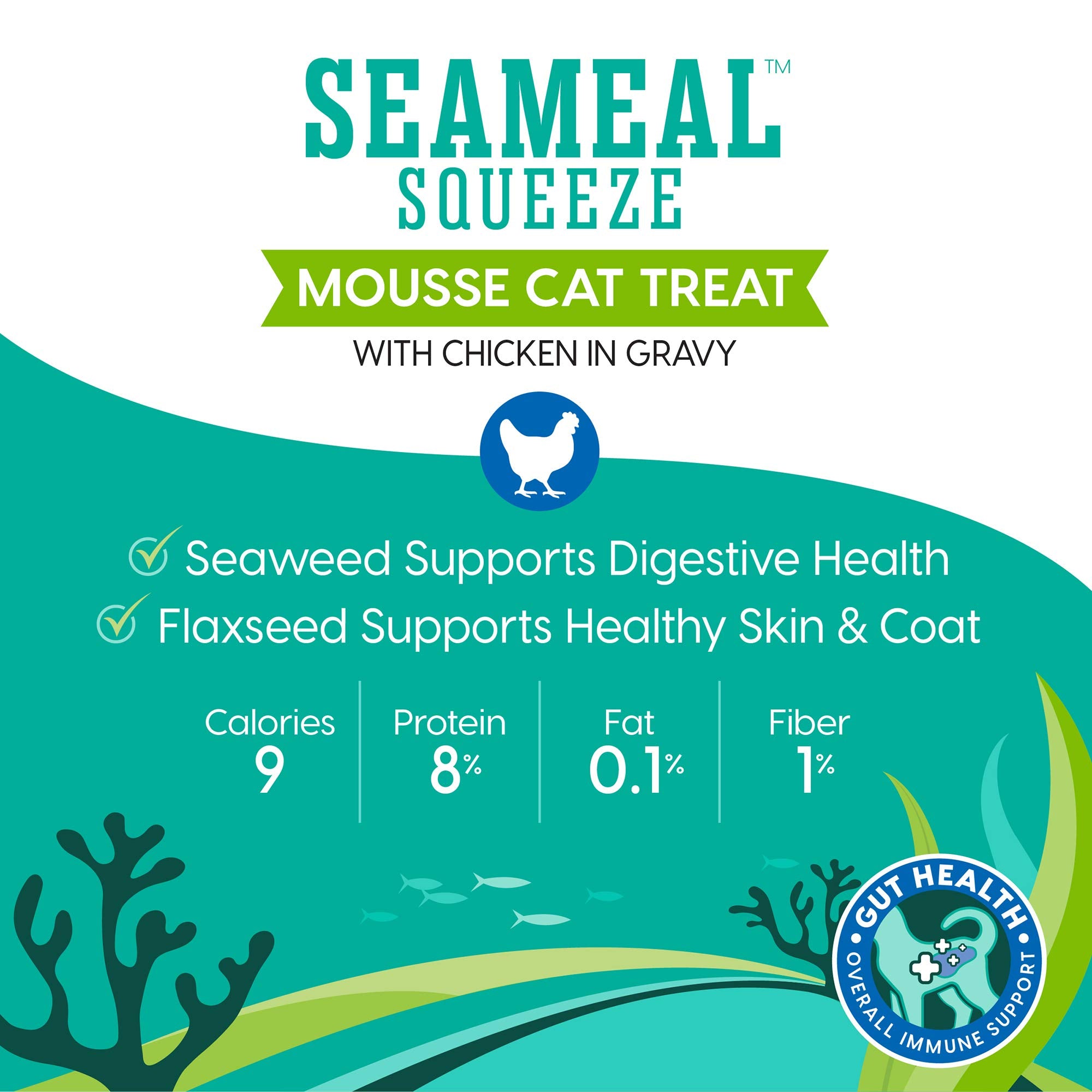 Solid Gold SeaMeal Squeeze, textura suave para premiar