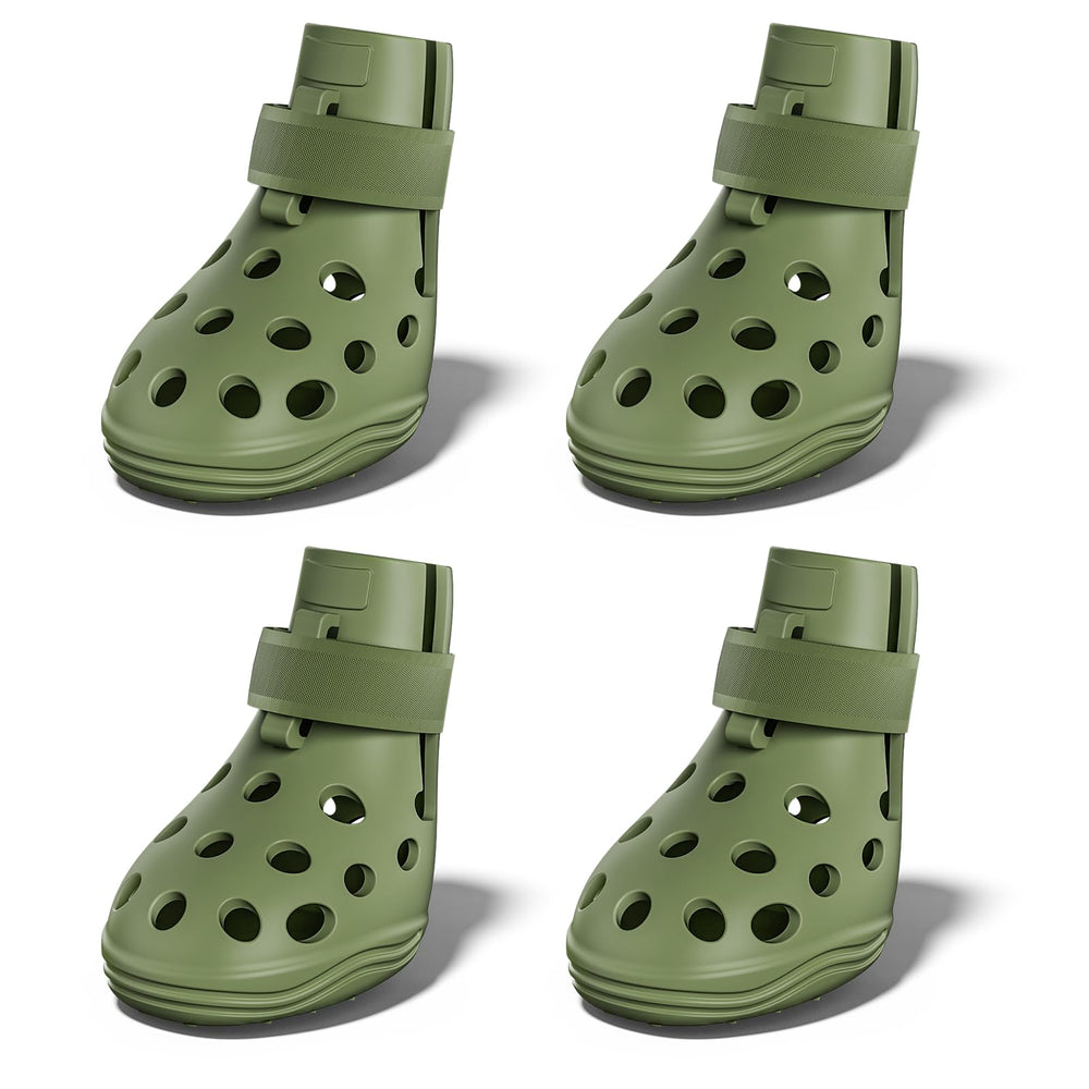 SOLOWINNER botas para perro en pavimento caliente, protegen patas y evitan quemaduras