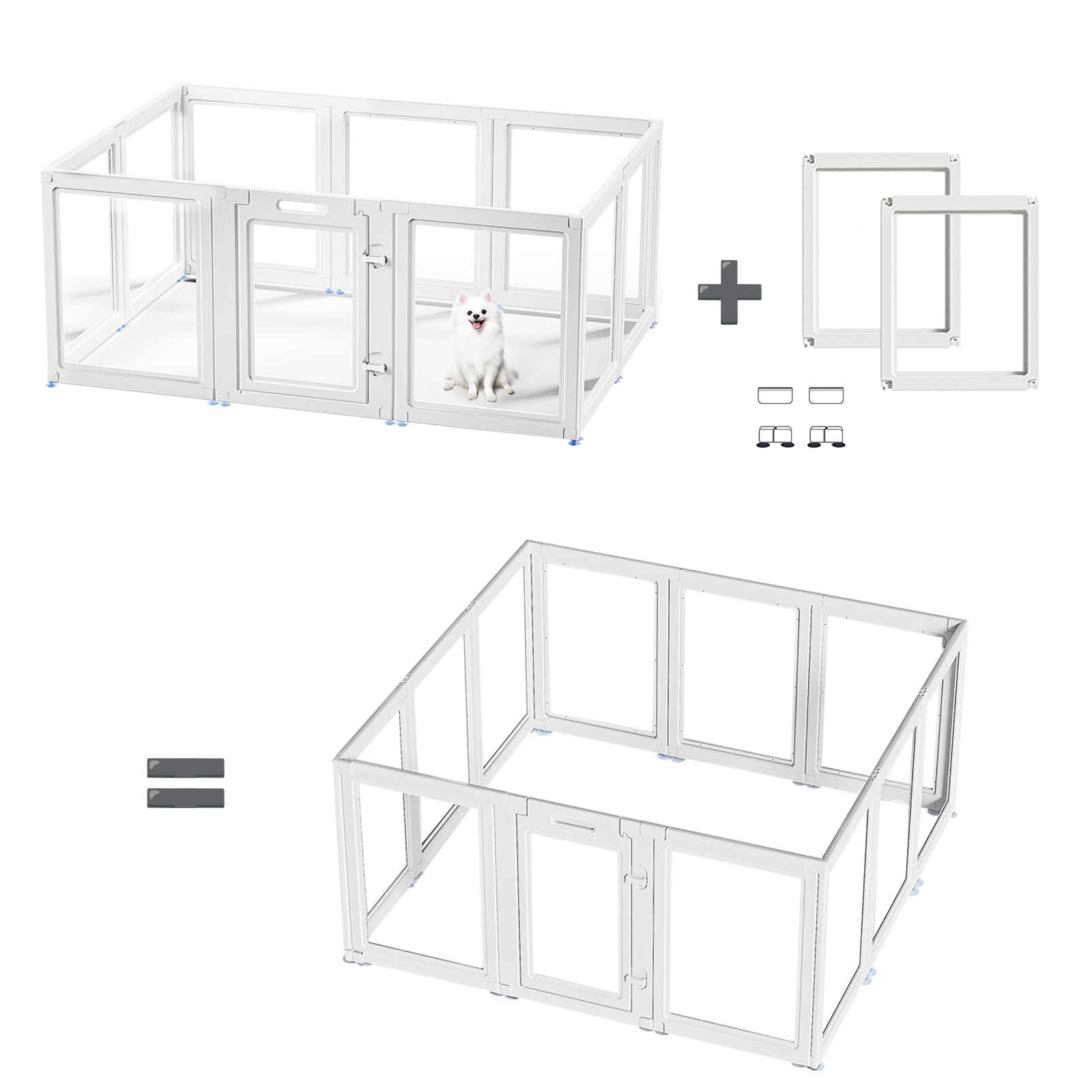 SOLOWINNER expansión modular, cerco para perros adaptable a distintos espacios.