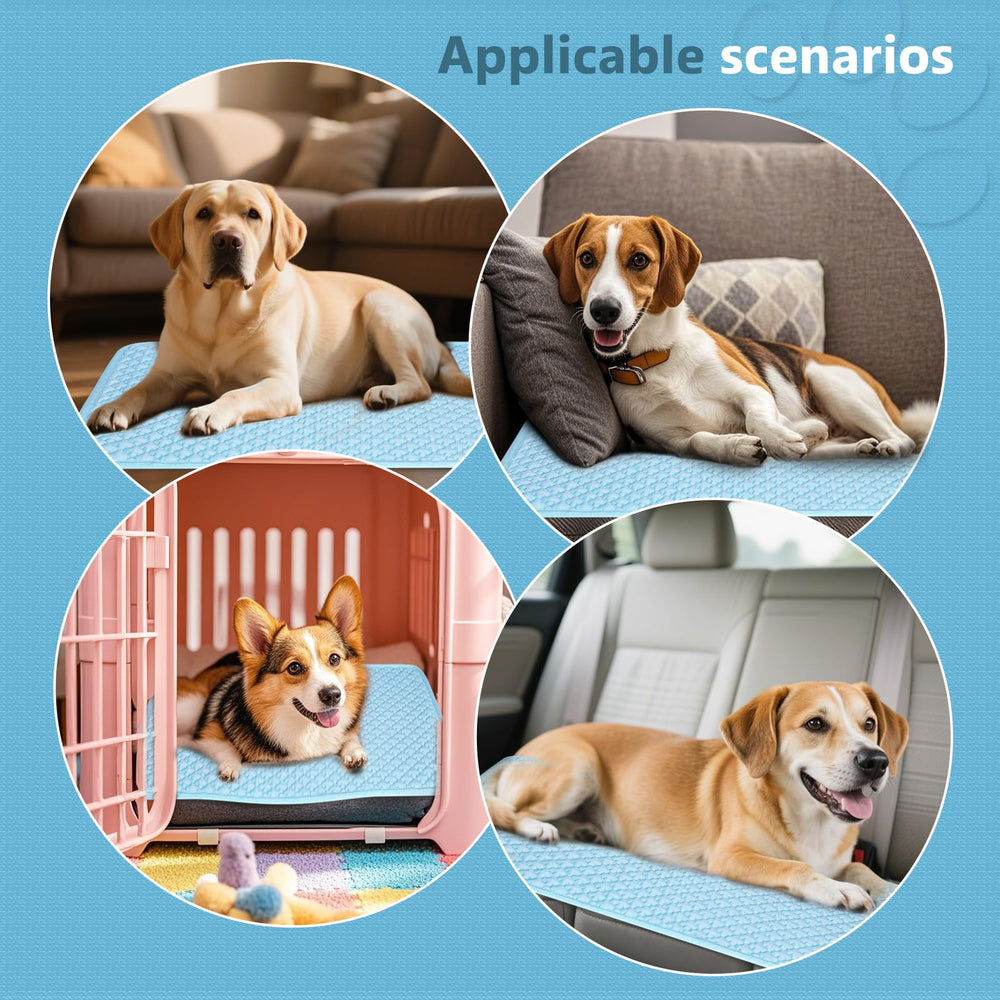 SOMOYA Mat Enfriamiento para Perros - uso interior y exterior ideal para viajes
