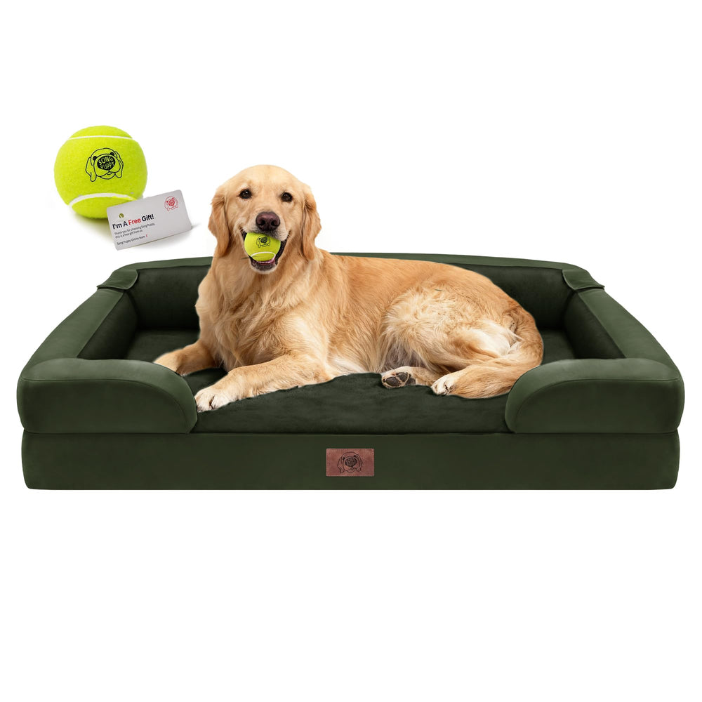 Cama ortopédica Song Puppy XL ofrece soporte cómodo para perros grandes.