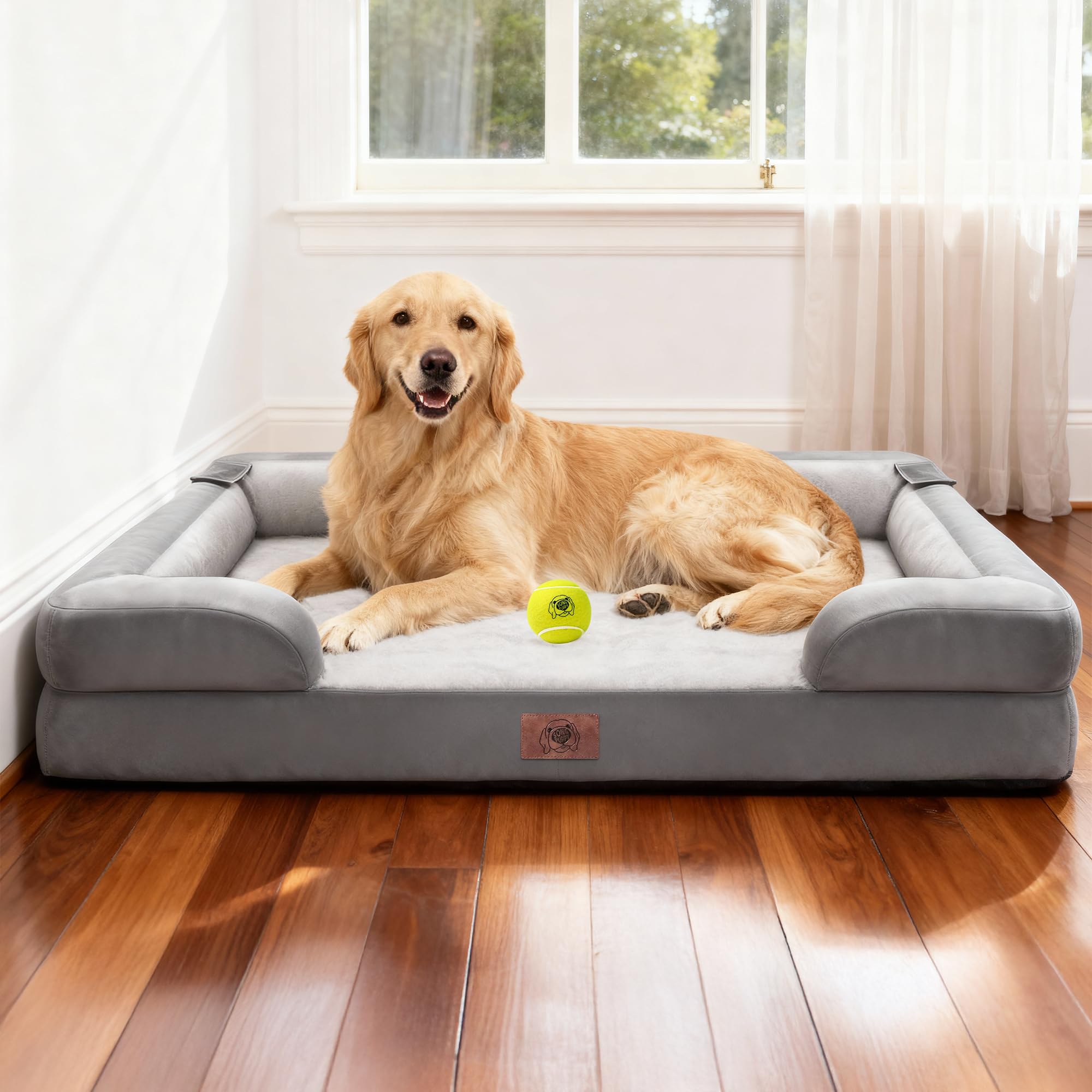 Funda lavable a máquina Song Puppy XL para mantenimiento sencillo.