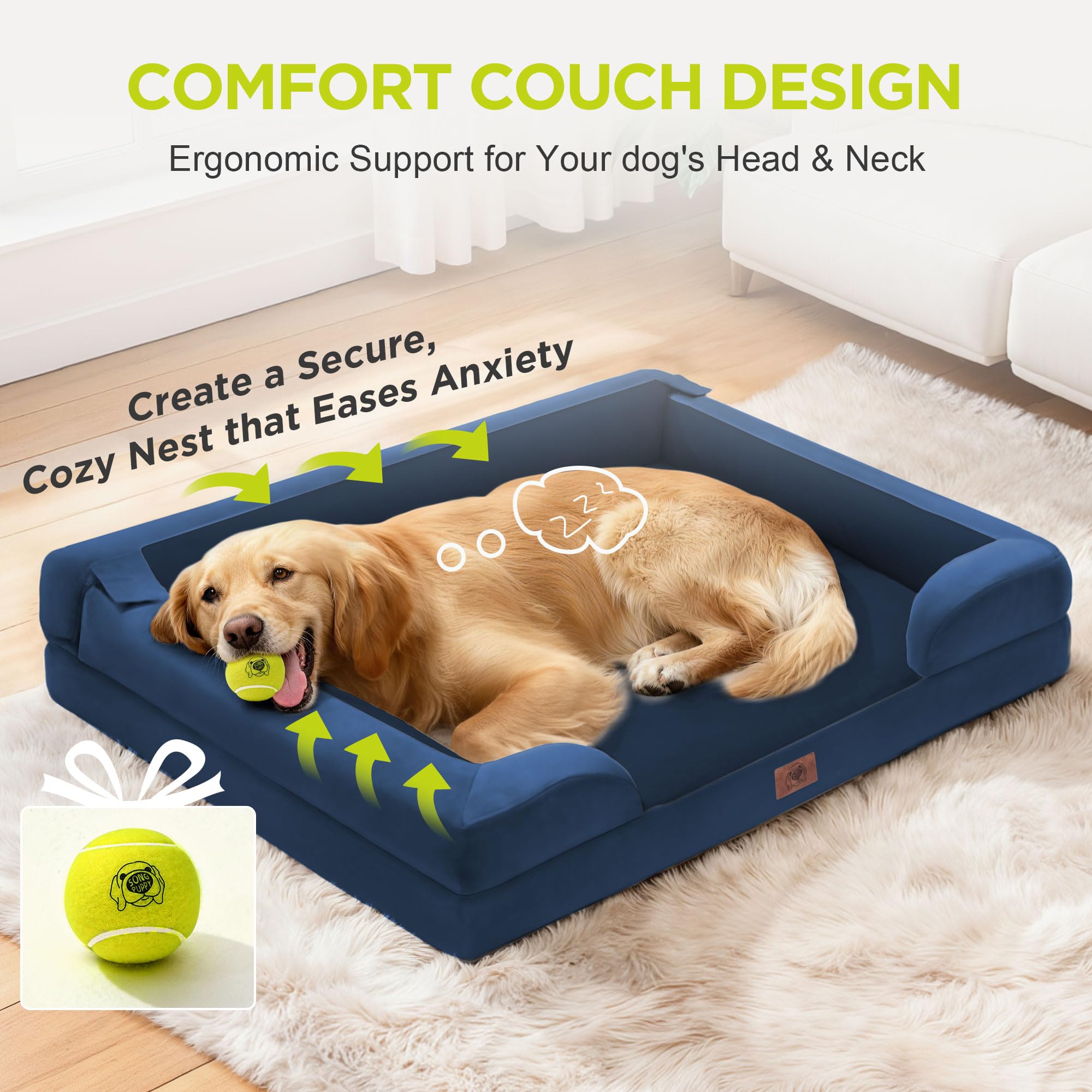 Reposabrazos plegables Song Puppy con Velcro para acceso y confort