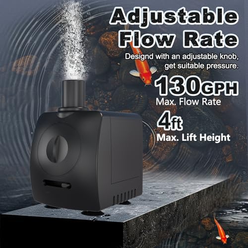 Control de flujo ajustable SongLong para precisión de agua y efectos.