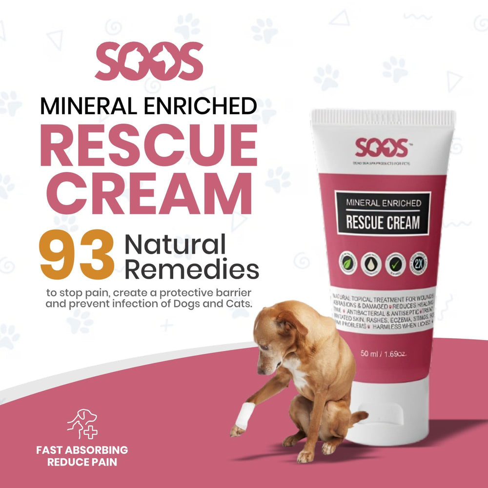 SOOS Rescue Cream para patas secas, piel más suave