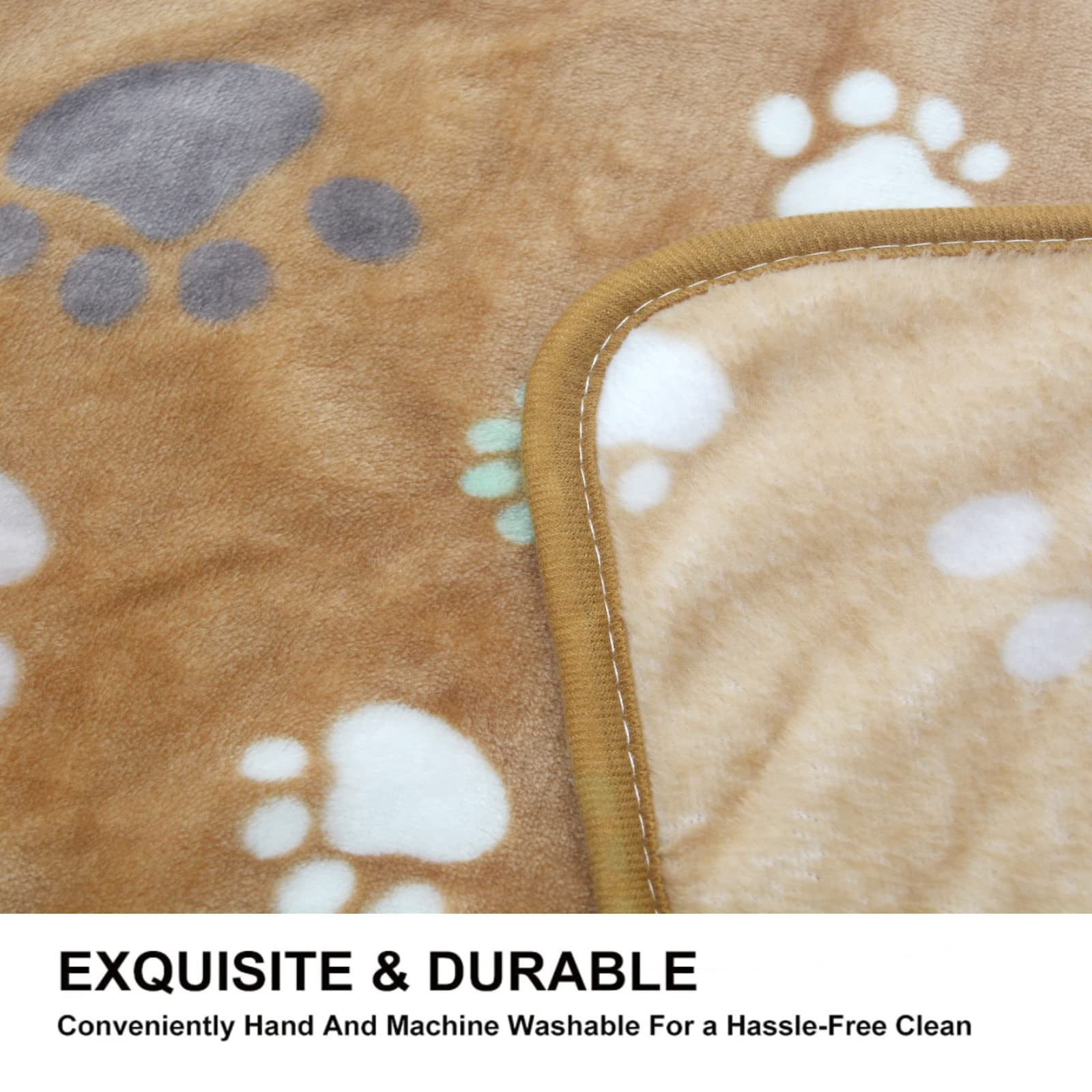 Diseño adorable SORKUT con huellas, perfecto para hogares con mascotas.
