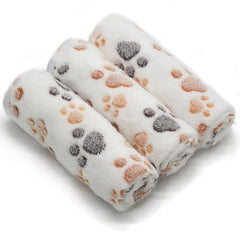 SORKUT mantas para perrito: set3 ultra suaves, calor y confort.