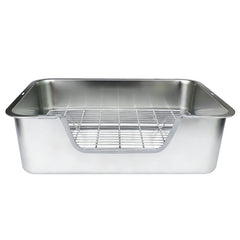 Sorstrem Litter Box XXL, en jaula, mayor estabilidad durante el uso.
