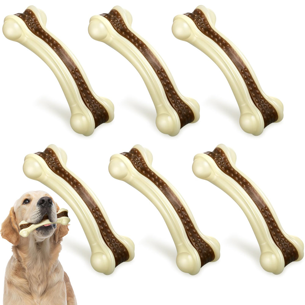 Sosation: hueso nylon sabor res, ideal para masticación prolongada.