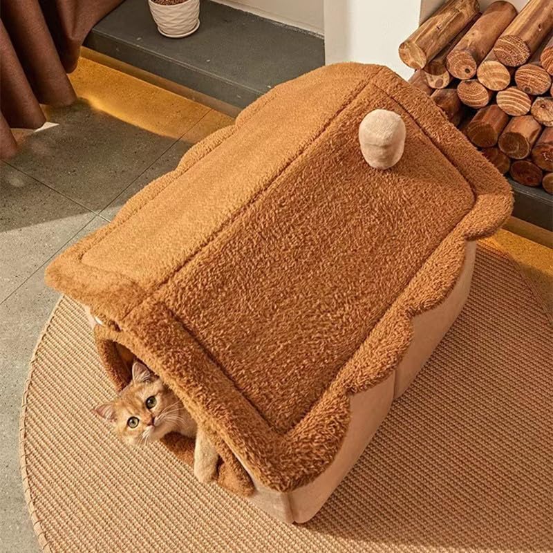 Cama Sothuba con orejas de oso, diseño suave y acogedor
