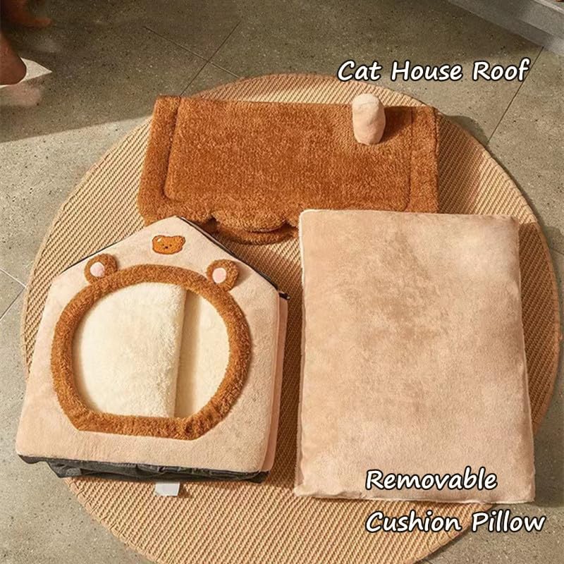 Cama Sothuba tamaño M, ajuste cómodo para gatos medianos