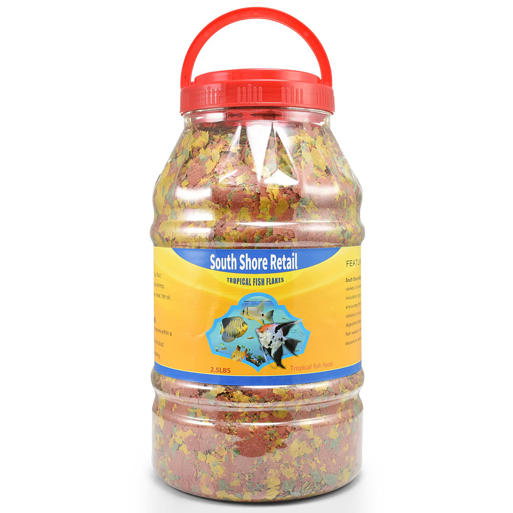 SOUTH SHORE RETAIL Pez dorado y estanque con nutrición equilibrada.
