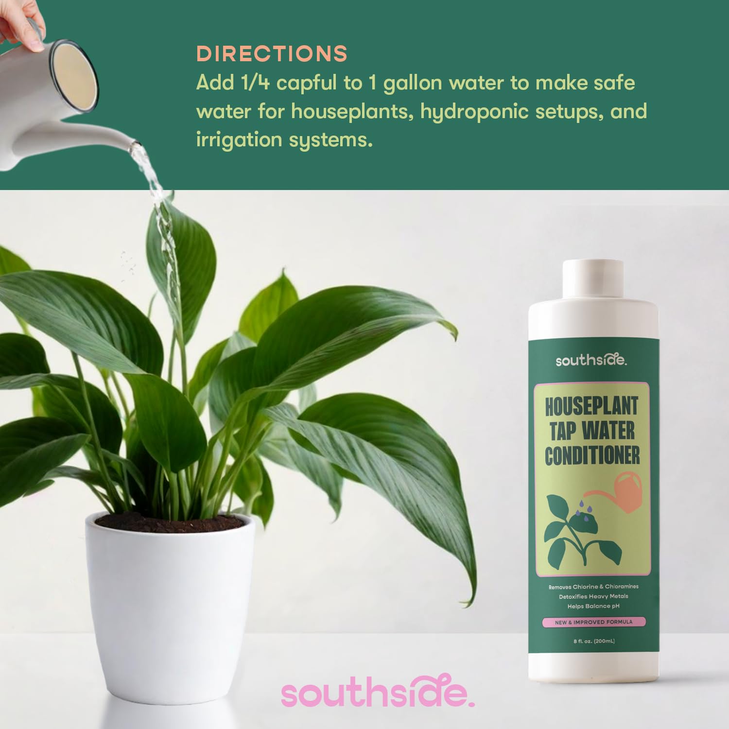 Southside Plants Botella de 8 onzas para tratar hasta 200 galones