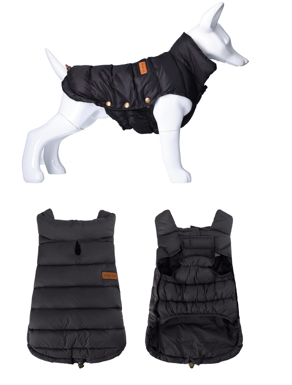 Space Lion cierre Velcro cuello: ajuste seguro y cómodo durante caminatas