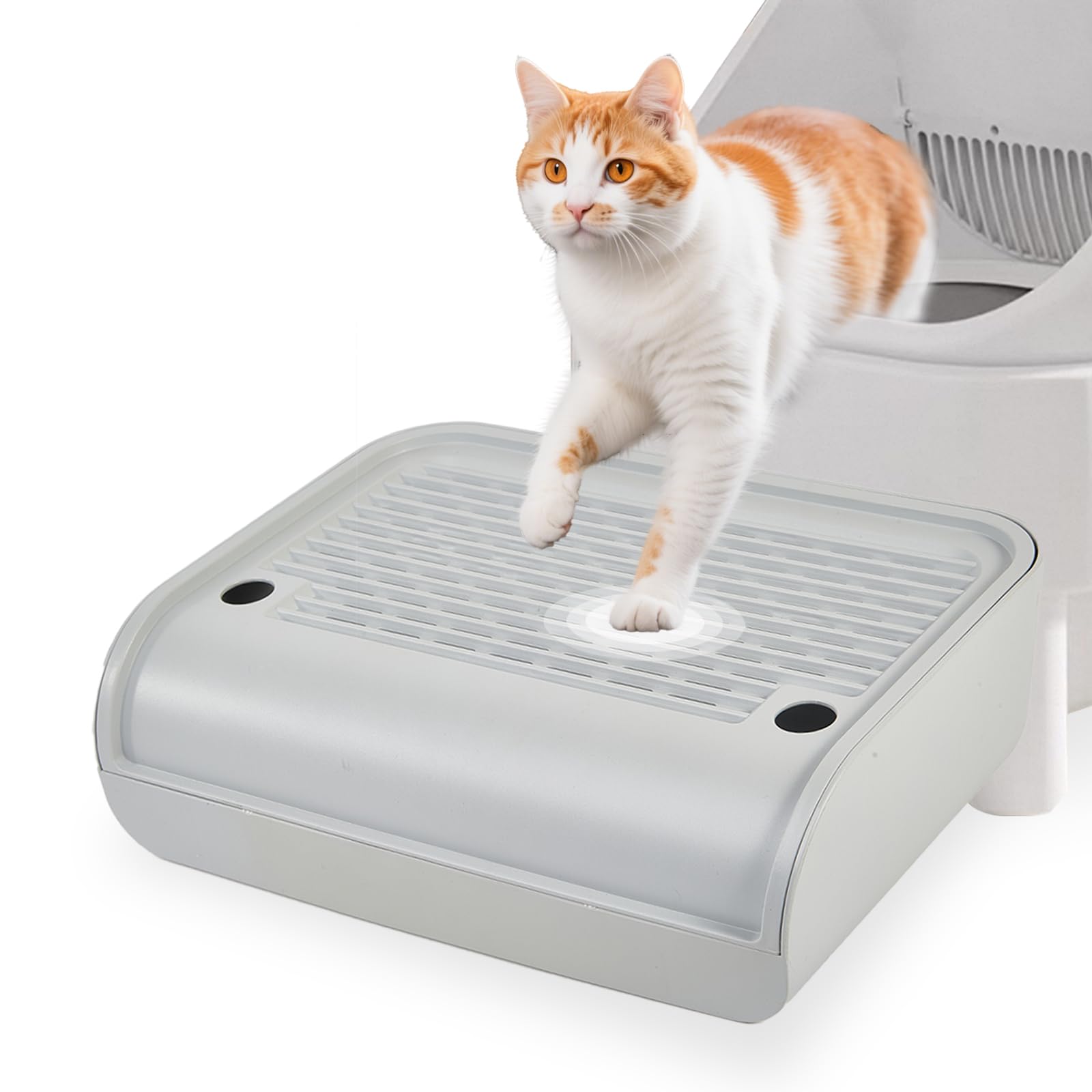 SpaceTime rampa elevada para caja de arena facilita el acceso del gato