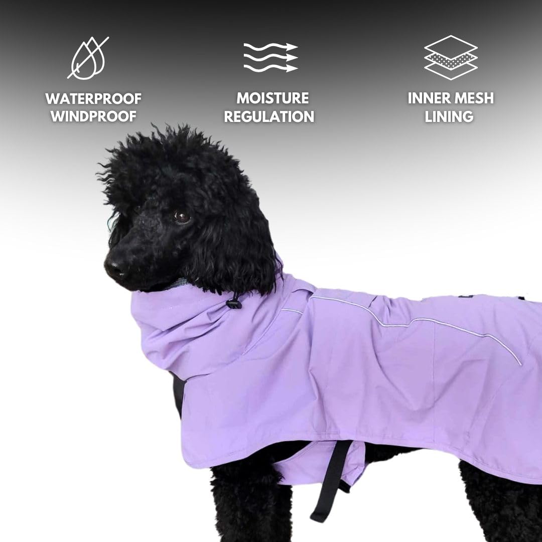 Spark Paws abrigo con malla interior transpirable para comodidad