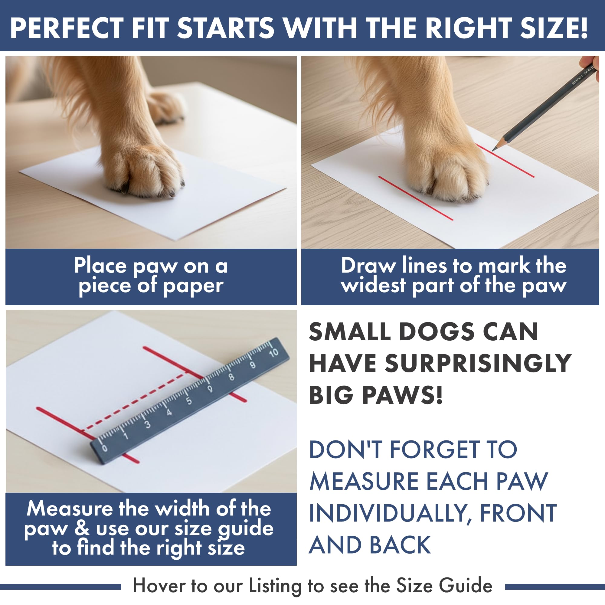 Zapatillas Spark Paws antideslizantes y reflectantes para seguridad nocturna.