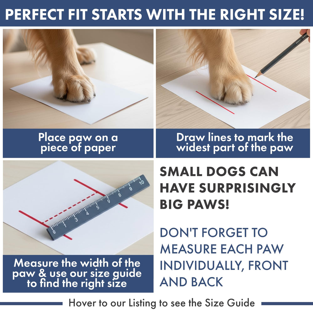 Zapatillas Spark Paws antideslizantes y reflectantes para seguridad nocturna.