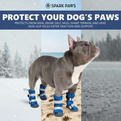 Spark Paws botas para perro, seguras y evitan pérdidas durante paseos.