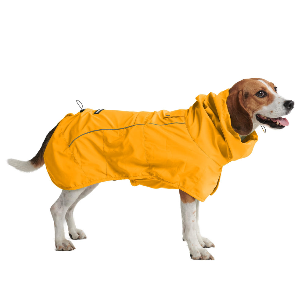 Spark Paws capa de lluvia para perro con cierre lateral, fácil de poner