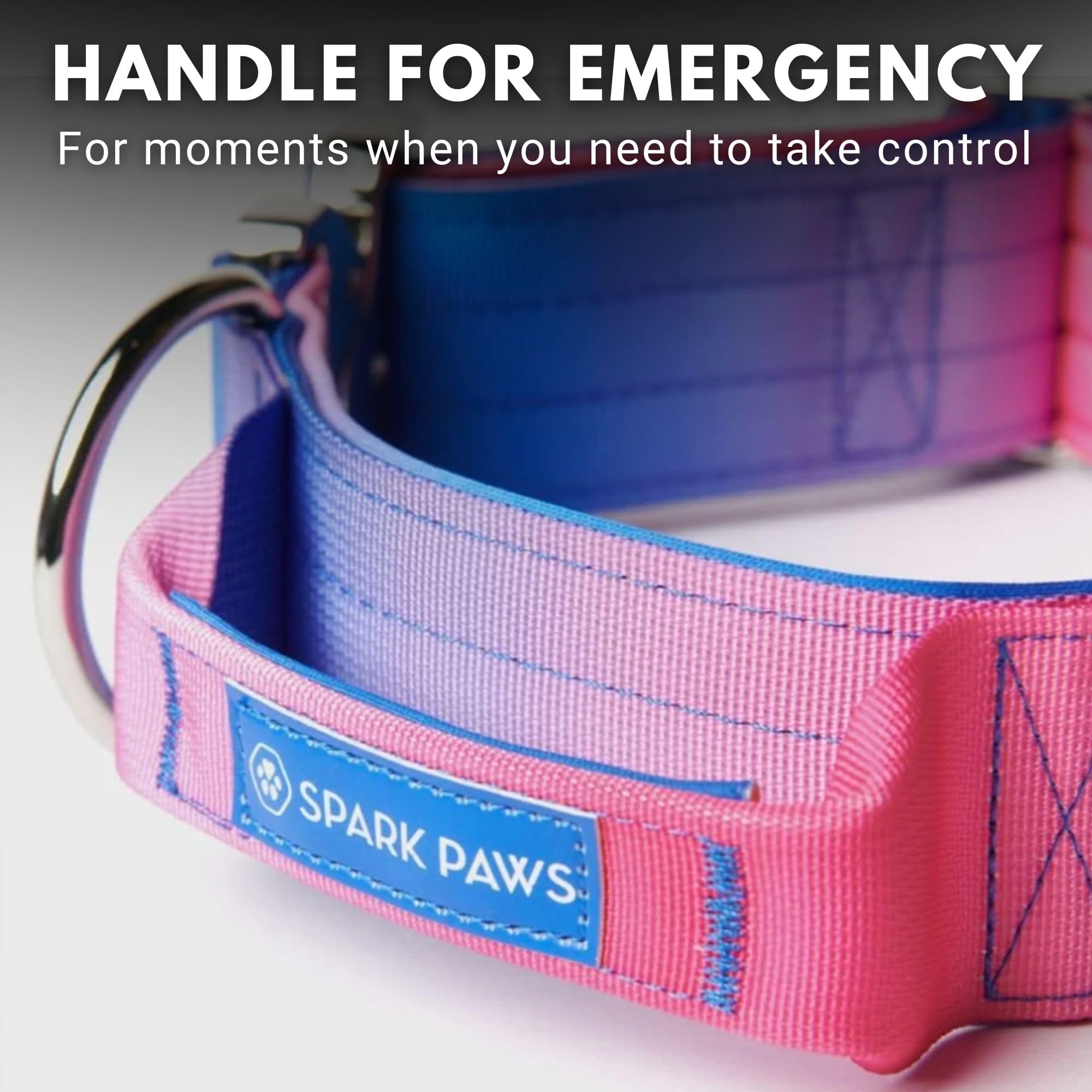 Spark Paws collar táctico interior de neopreno para mayor confort