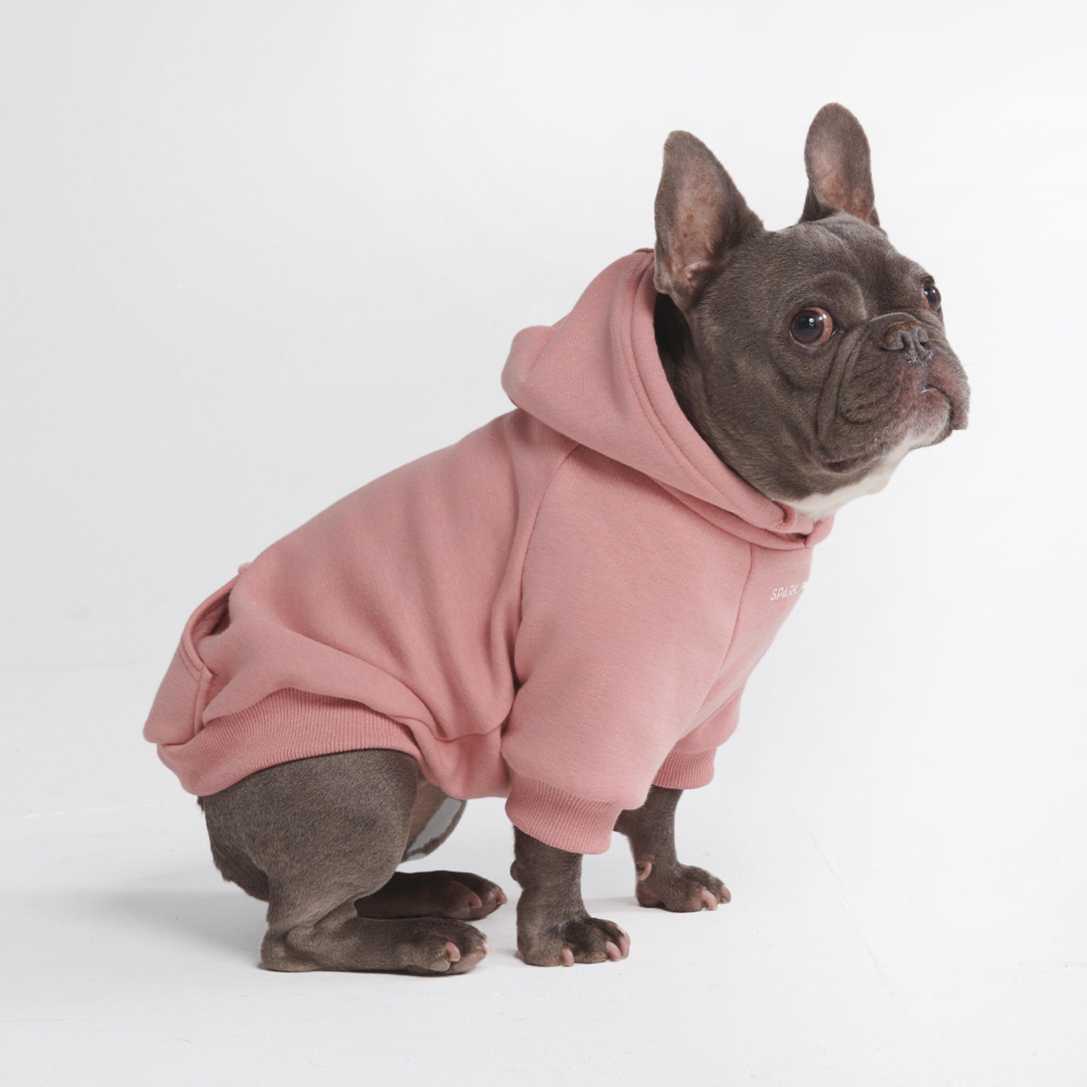 Spark Paws sudadera para perros - Frente: ajuste cómodo para paseos diarios.