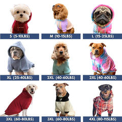 Spark Paws sudadera para perros - Interior: forro felpa suave para mayor confort.