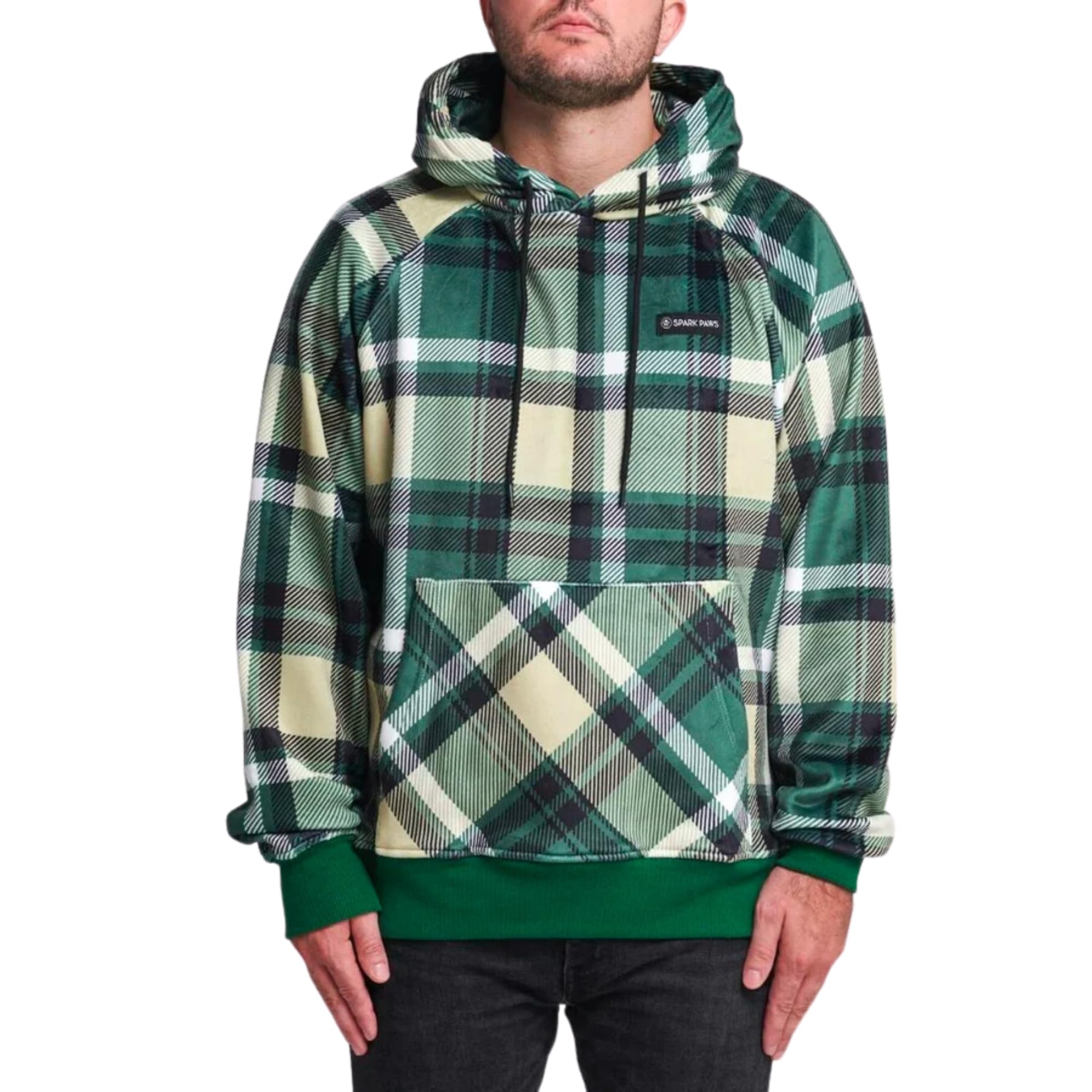 Sudadera Spark Paws para humano, estilo casual, ideal para salir con tu perro.