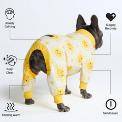 Pijama Spark Paws ofrece ajuste preciso para todas las razas y tamaños.