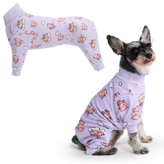 Spark Paws pijama para perro, vista frontal, confort diario y ajuste suave.