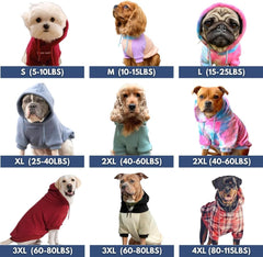 Spark Paws ajuste ergonómico en sudadera para perro, ideal para razas con torax amplio.