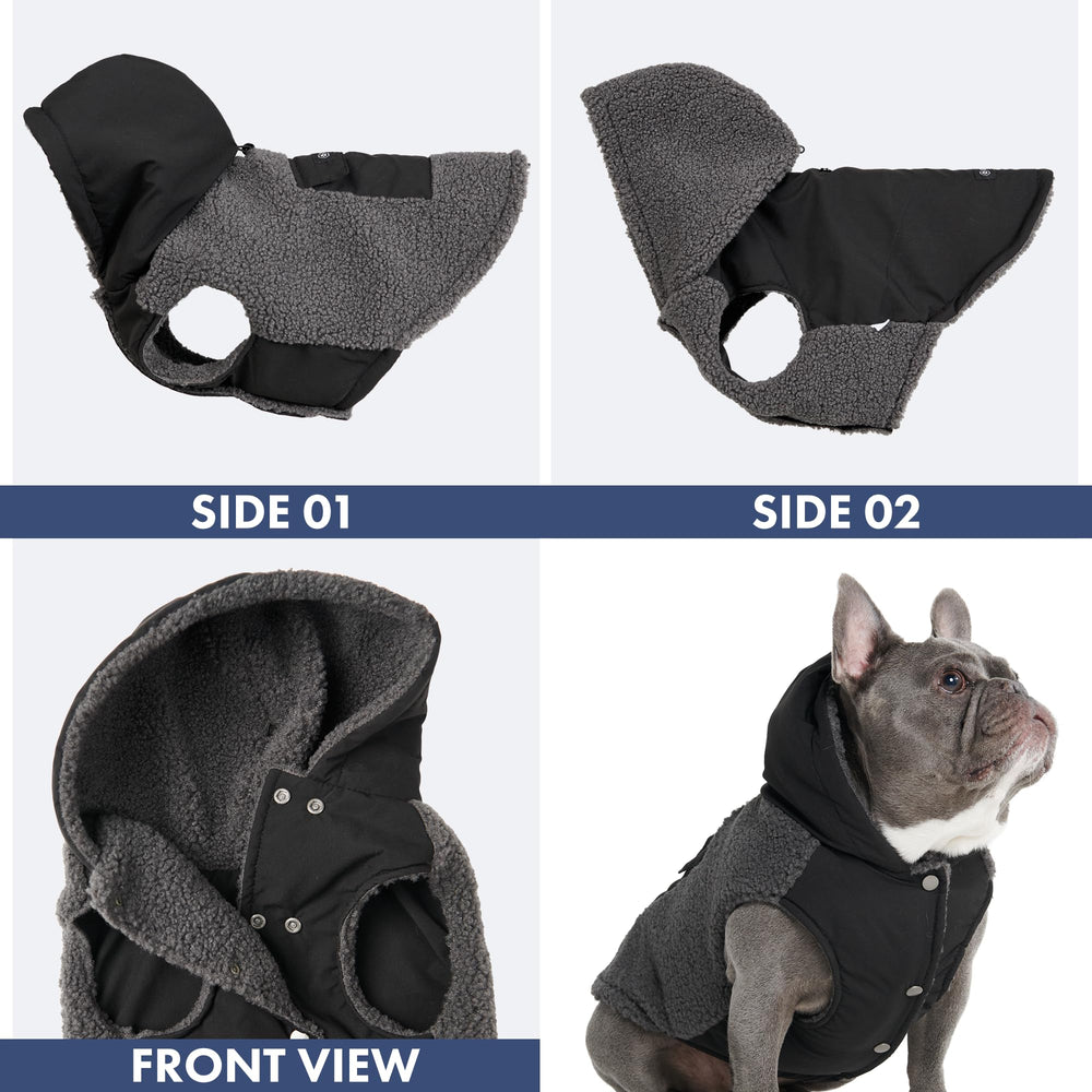 Spark Paws sudadera para perro, capucha segura, evita tirones durante el juego