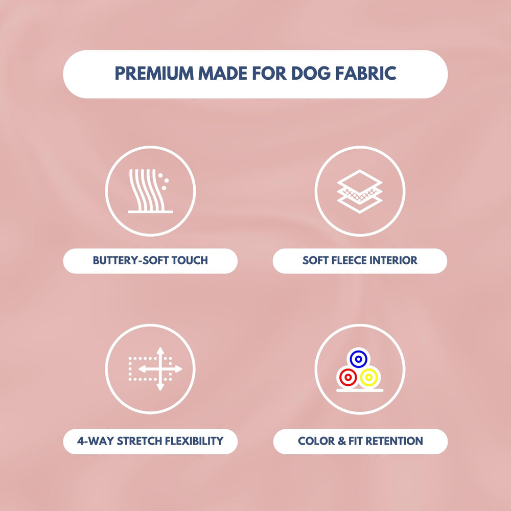 Spark Paws sudadera perro forro interior de felpa suave para días fríos.